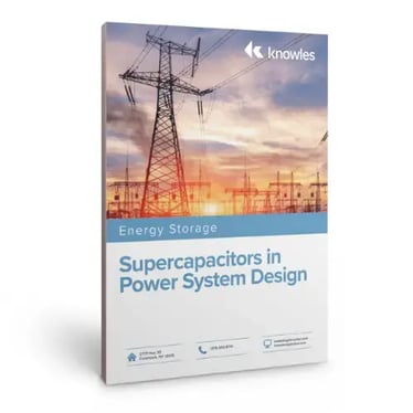 Supercapacitors in Power System Design